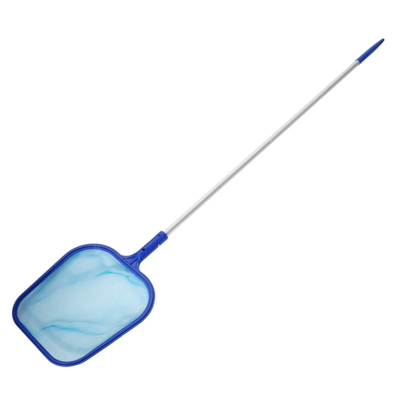 

Pool Skimmer Net Swimming Pool Leaf Skimmer Net with Rod - Detachable Retractable Fine Mesh Cleaning Tools Set