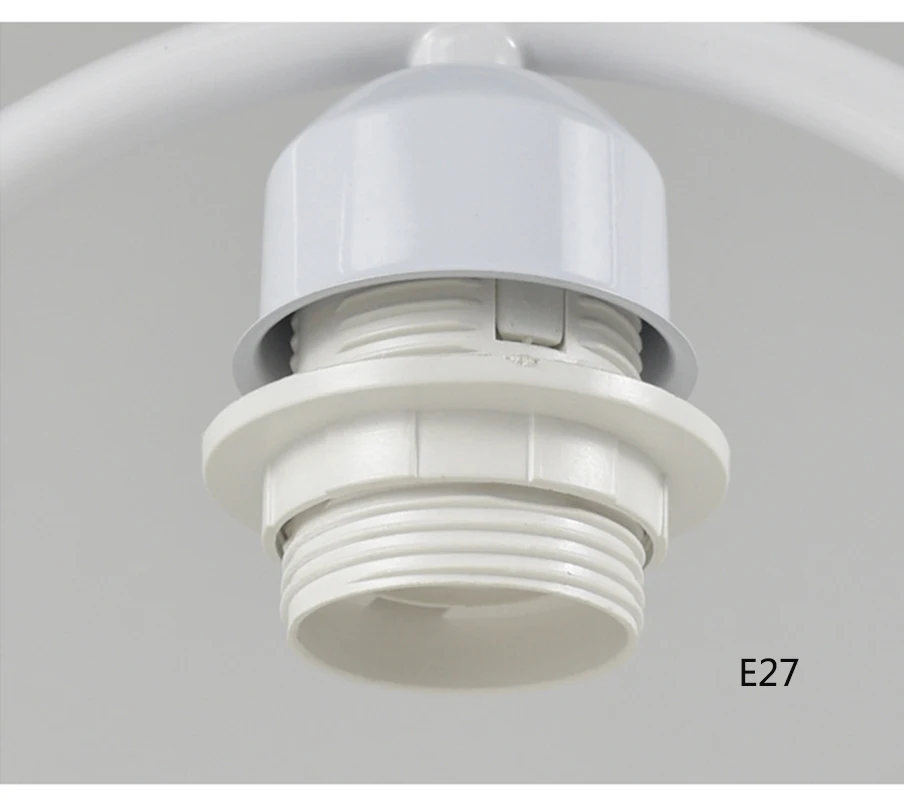 Настольная лампа для скандинавского стола с USB LED ночным светильник из ткани