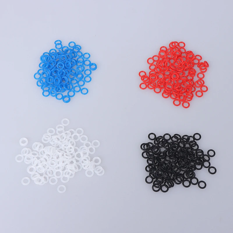 108Pcs Keyboard O-ring Keycaps Silicone Rubber ORing Switch Sound Dampeners Cherry MX Dampers Key Cap Silicone Seal Ring Replace