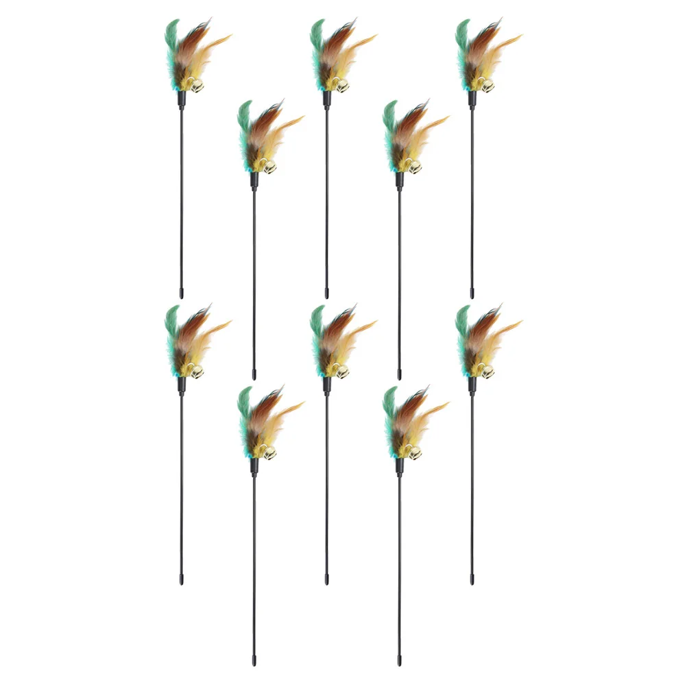 

Интерактивная кошачья палочка для кошек и котят, 10 шт.