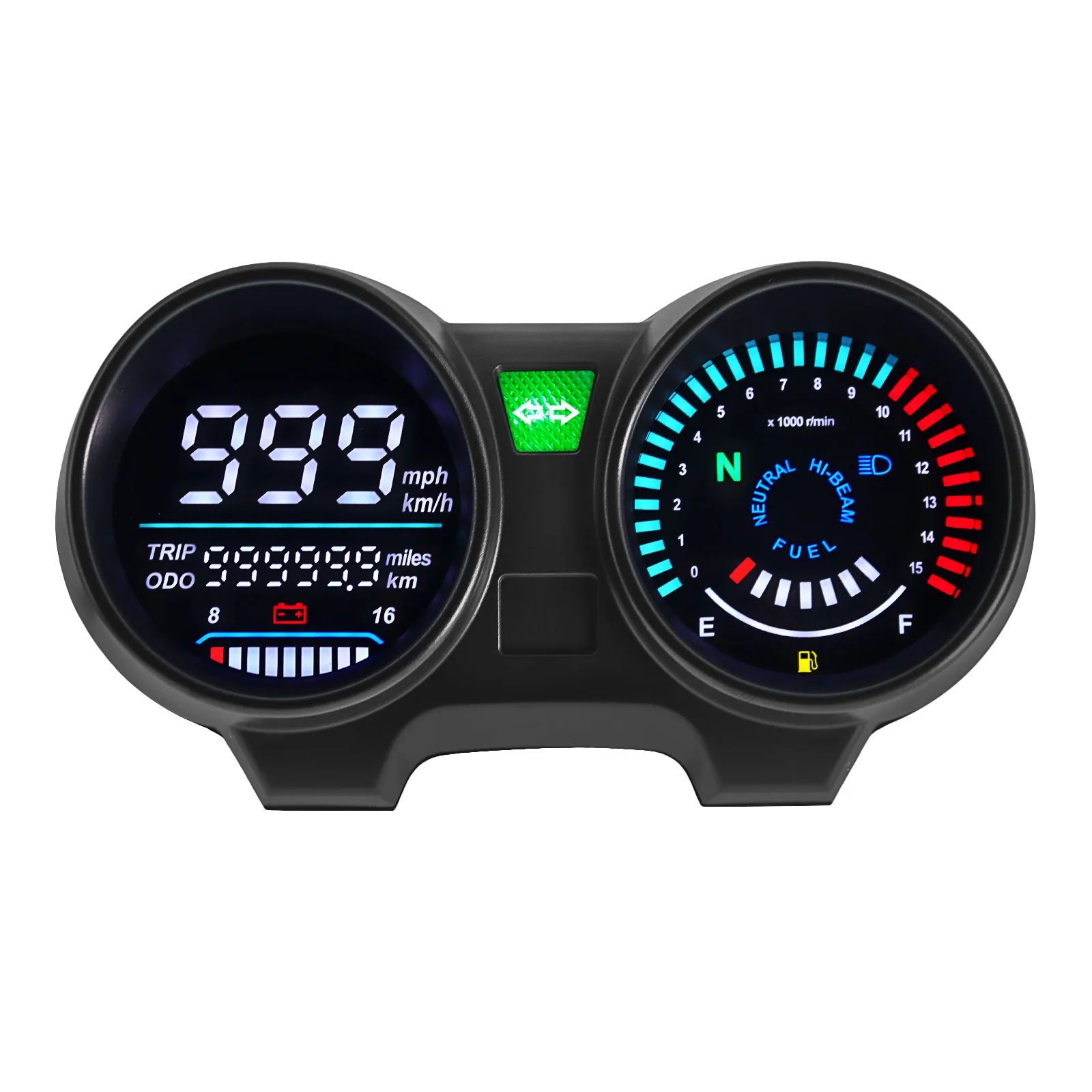 

Цифровой Светодиодный Спидометр Для Мотоцикла, Материал ABS