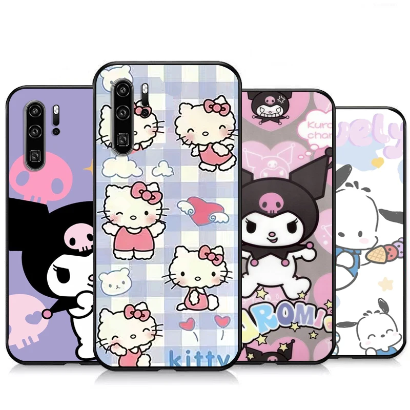 

Hello Kitty Cute 2023 Phone Cases For Huawei Honor P30 P40 Pro P30 Pro Honor 8X V9 10i 10X Lite 9A Soft TPU Back Cover Carcasa