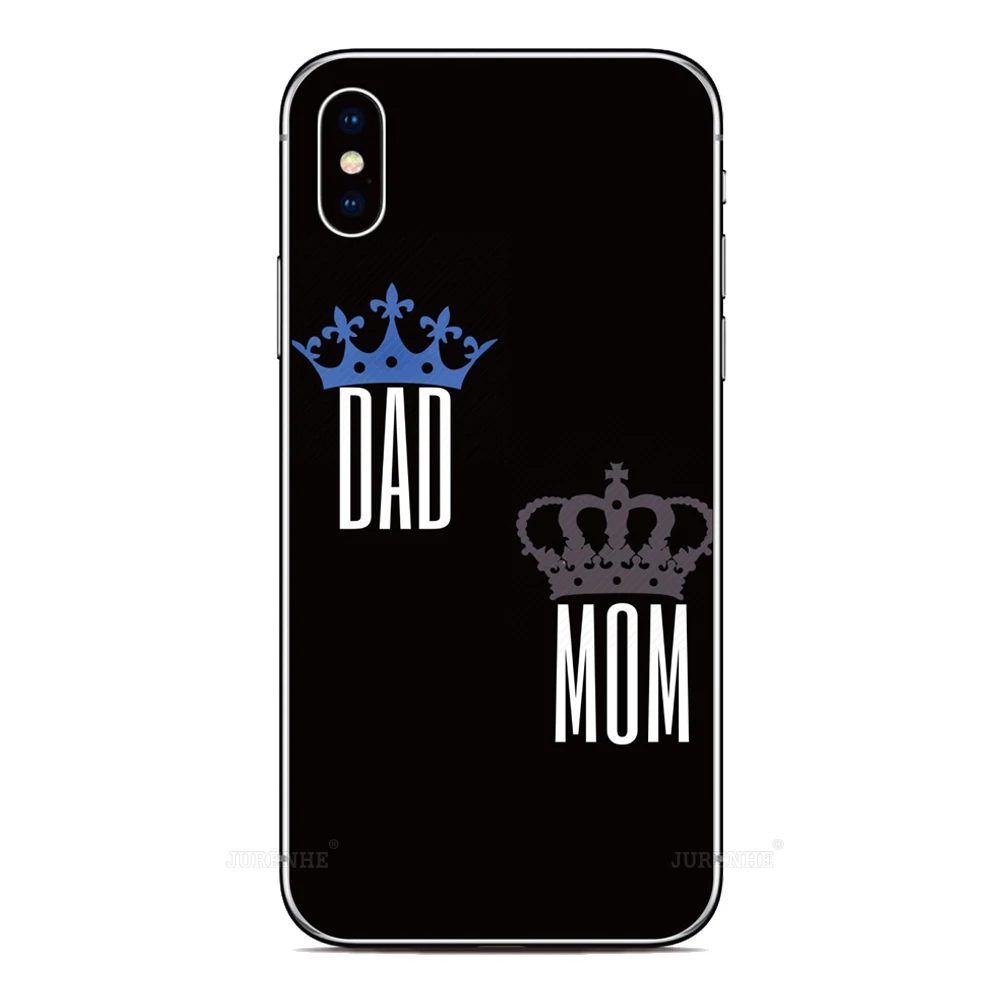 Чехол Love Dad Mom для TCL 50 505 502 501 30 SE 40 X XE XL 10 Lite 20 Pro R 403 306 305 405 406 20S 10L Plus чехол телефона