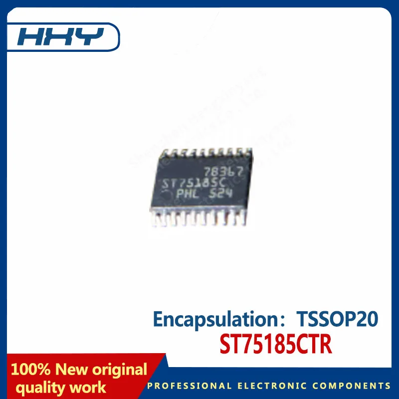 5 шт. ST75185CTR TSSOP20 RS-232 приемопередатчик ics