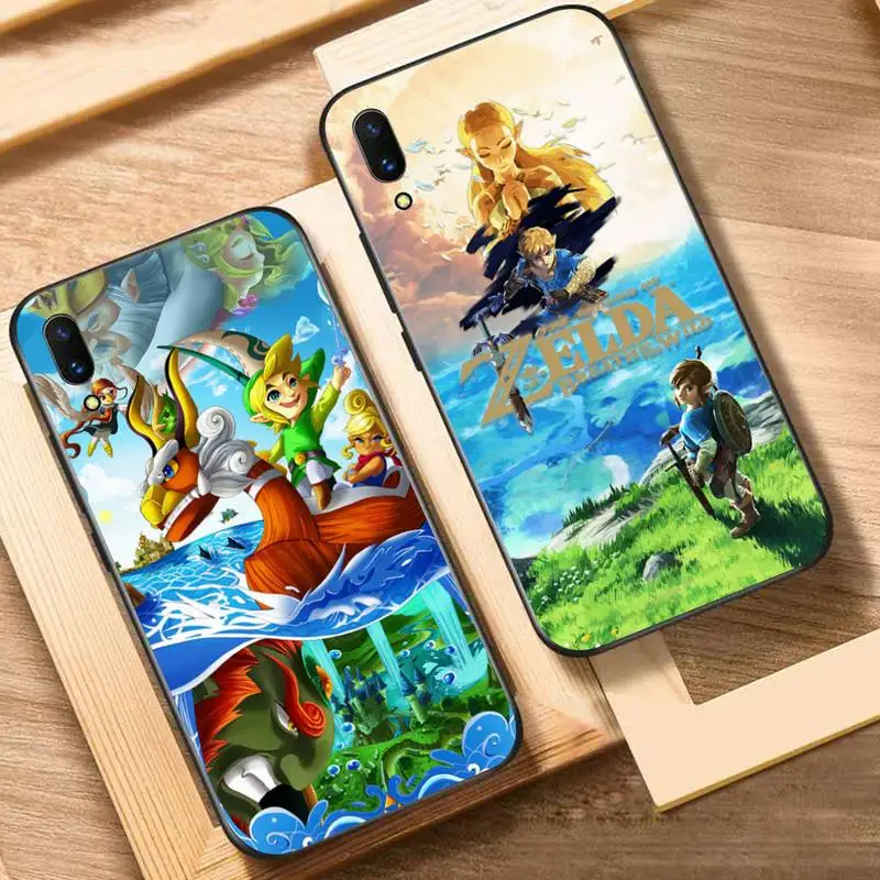 

L-Legends Of The Z-zeldas Phone Case for Vivo Y91C Y11 17 19 17 67 81 Oppo A9 2020 Realme c3