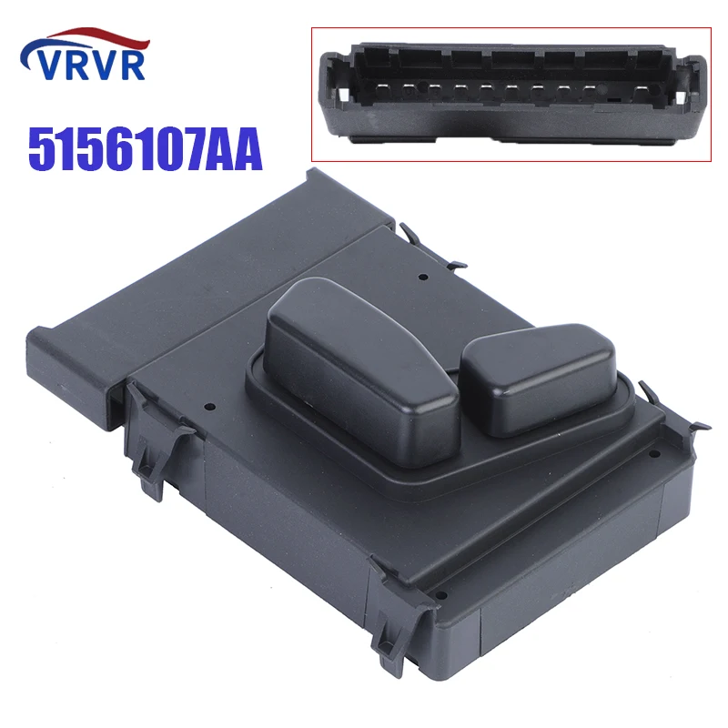 

VRVR 10 Pins Power Seat Switch 5156107AA PSW179 For 2013- 2016 Dodge Dart