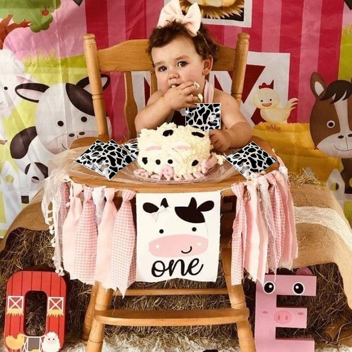 Самозапечатывающийся пакет для конфет в виде коровы 50 шт.