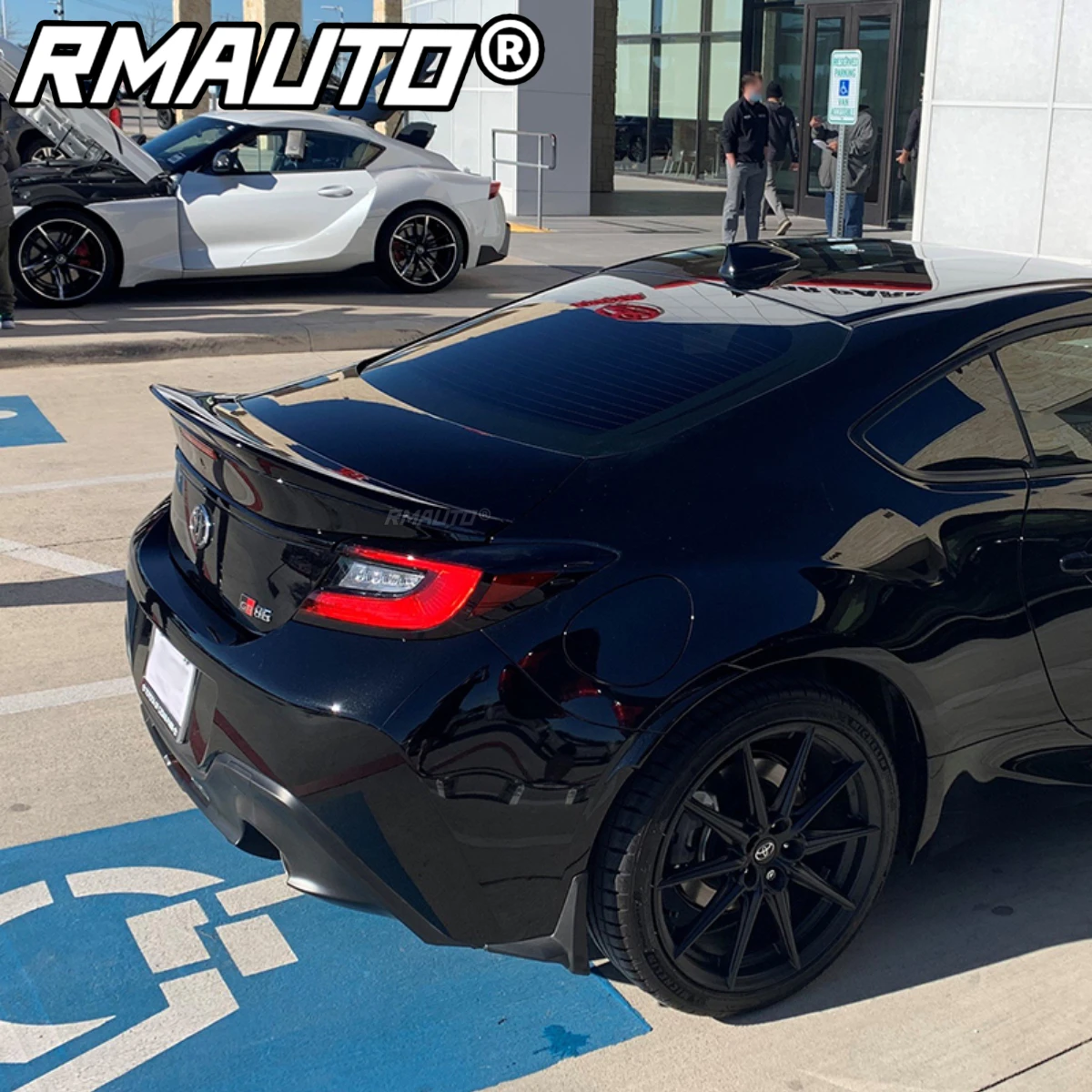 

Задний спойлер из углеродного волокна для Subaru BRZ, Toyota ZA86 GR86 2021, 2022, комплект аксессуаров для багажника автомобиля