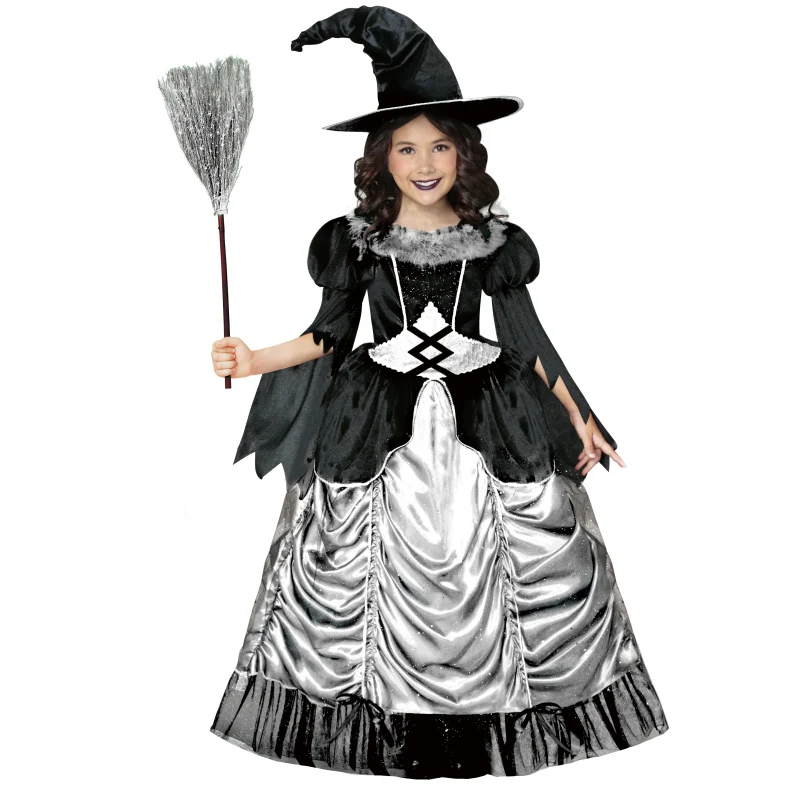 Костюм ведьмы-маскировки для девочек костюм пиратского скелета вампира на