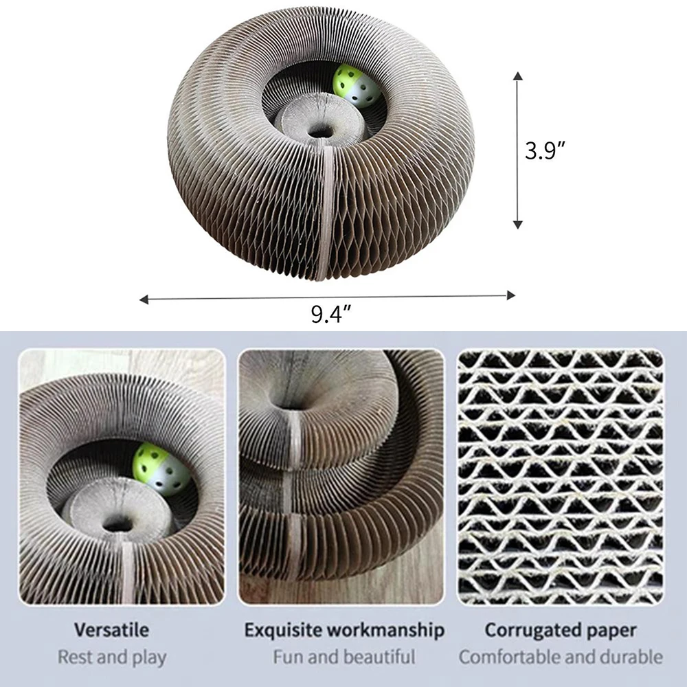 Волшебный орган для кошек доска круглая игрушка шлифовальный коготь рамка