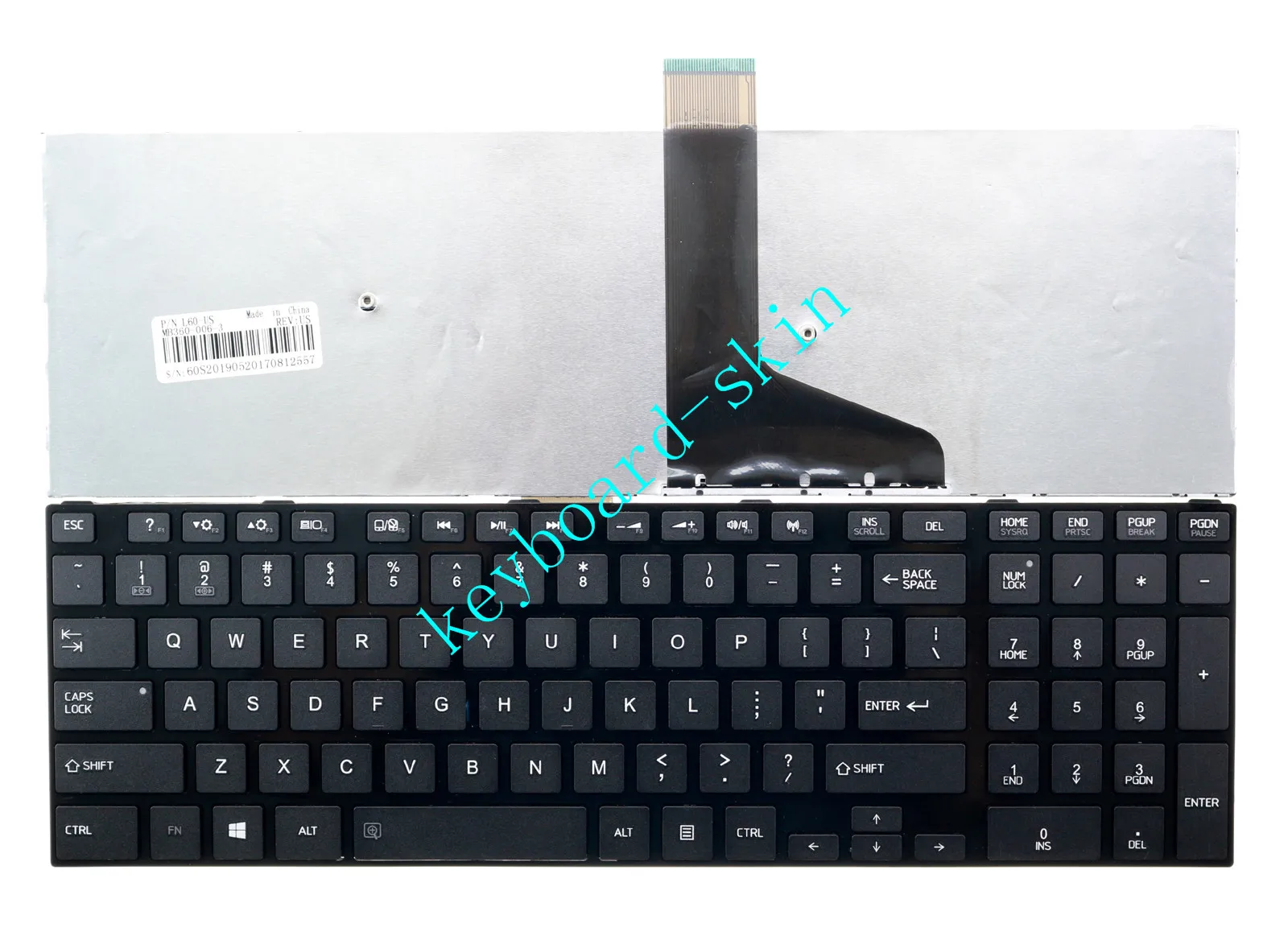 

Новая черная клавиатура US с неподсветкой для Toshiba L70-A,L70D-A, L70t-A,L75-A,L75D-A,L75t-A,L70-B,L70D-B,L70t-B,L75-B