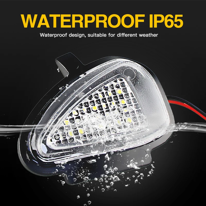 2 шт. для VW Golf 6 Limousine BJ Cabriolet Variant Touran Typ 1T3 светодиодный белый цвет без ошибок под