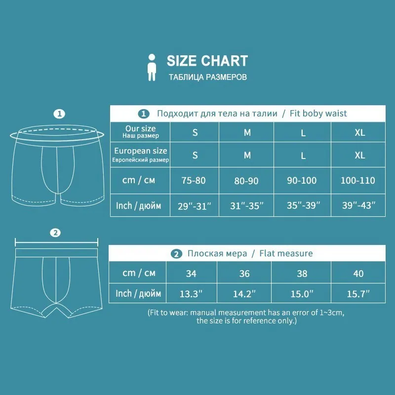 Mens Boxers Underwear Shorts Underpants Printed Men Boxer Cotton Soft Male Panties Homme Underwear Boxers Transparentes Hombre