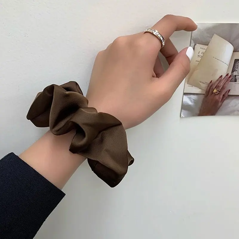 1 шт. женские зимние меховые резинки для волос