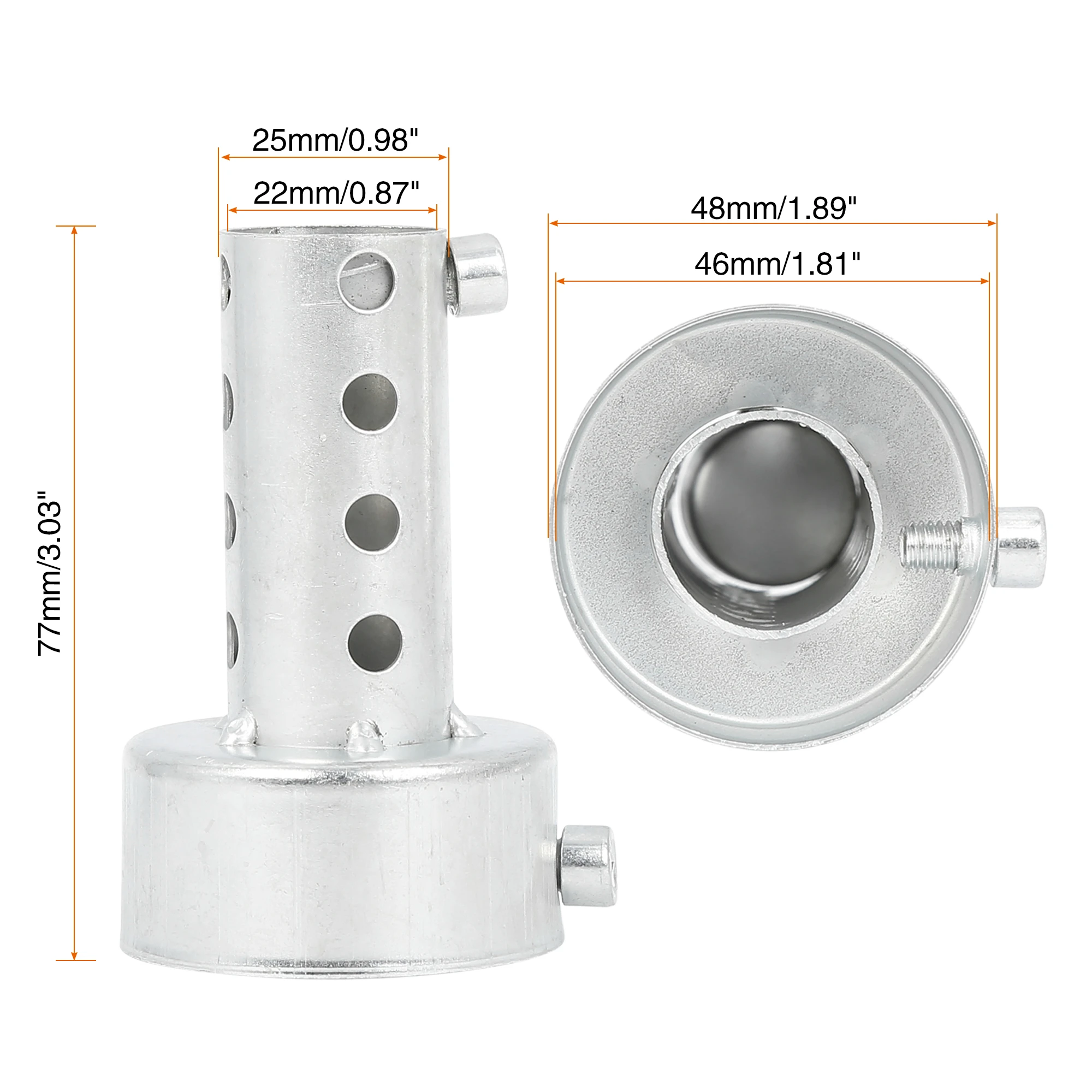 

Motoforti 35 мм 42 мм 45 мм 48 мм 60 мм OD мотоциклетный глушитель выхлопной трубы перегородка глушитель универсальный нержавеющая сталь