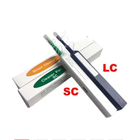 

10PCS FTTH Optical Fiber Pen Tool 2.5mm LC MU 1.25mm LC SC FC ST Connector Optic Smart Cleaner