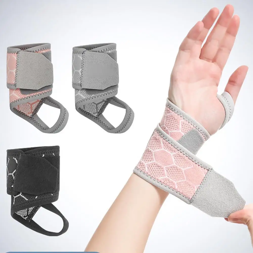 Sports And Fitness Wrist Guard Adjustable Support Joint Pain Relief Myositis Suitable For Left Right Hands