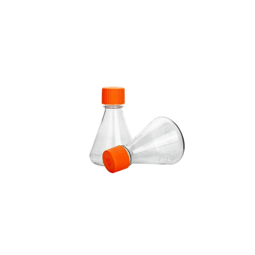 

Колба Erlenmeyer из поликарбоната, 125 мл, колба erlenmeyer для культивирования клеток, другие медицинские расходные материалы