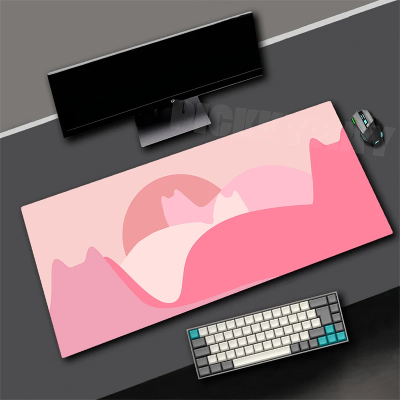 

Cat Mousepad Large Mouse Mat Gaming Pad Big Size 900x400mm Mats Computer Mousepads Suitable For Games Gamer Pad Rubber Carpet
