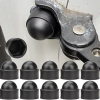 12x universal auto screw protection cap for hyundai solaris ix35 i20 i30 i40 tucson creta santa fe car door bolt nut rustproof