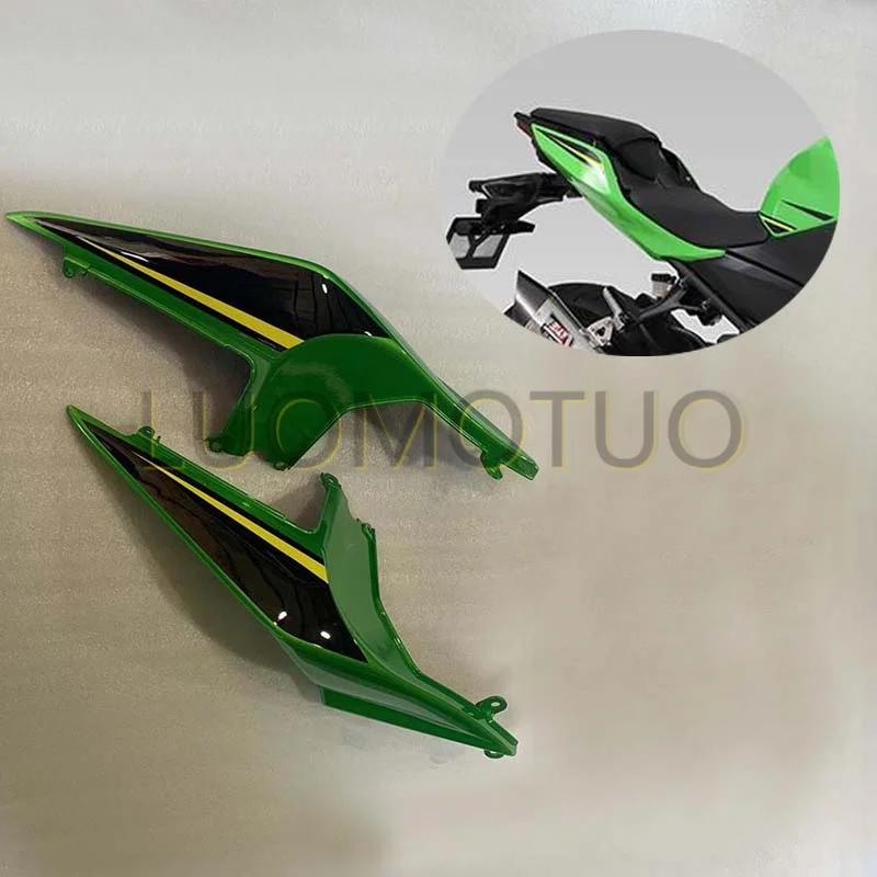 

Боковой обтекатель для заднего сиденья мотоцикла, зеленая панель для KAWASAKI EX400 Ninja 400 Ninja400 Z400 2018-2023