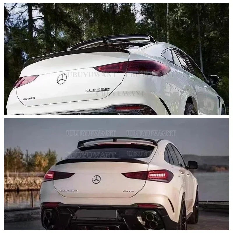 Задняя Крышка багажника Ducktail спойлер Крылья для Mercedes GLE Coupe W167 C167 320 350 400 450 53 AMG
