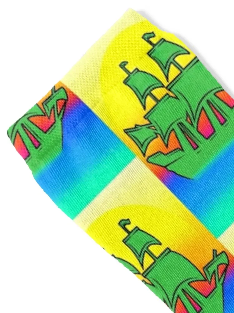 Носки PAFC Sunset essential с принтом чулки носки женские мужские