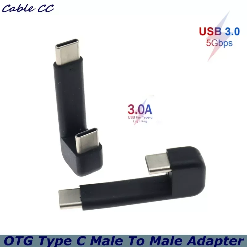 

Кабель-переходник с разъемами USB C/USB Type-C и Lightning на 180 градусов для Samsung SSD T5