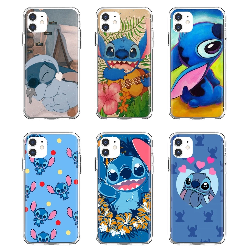 Мягкий чехол из ТПУ 21_Artoon-Lilo-Stich-Ohana для Samsung Galaxy Note 10 20 A3 A5 A6 A7 A8 A9 J7 J6 J4 Plus 2016 2018 2017 |