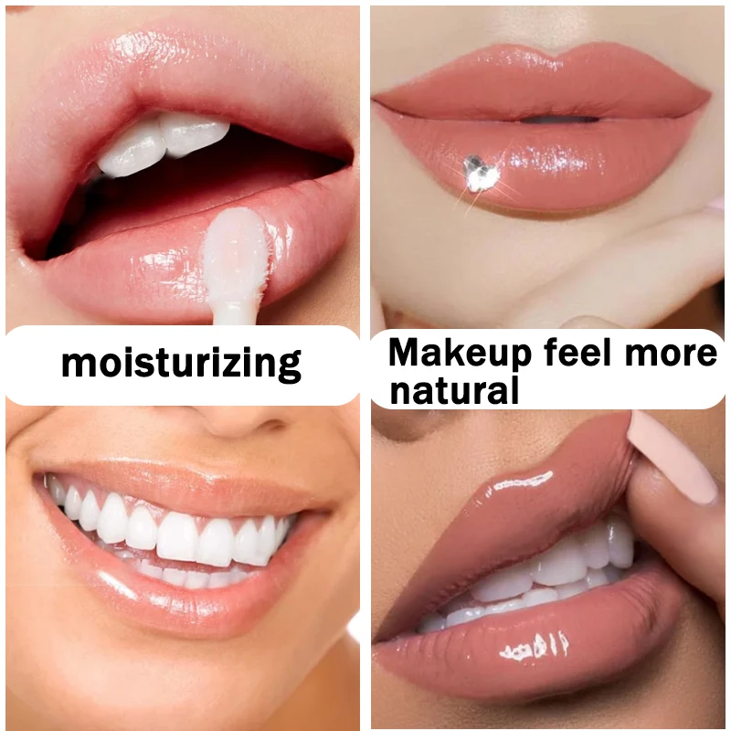 Новый прозрачный увлажняющий бальзам для губ 7 г/корт. блеск маска защиты от