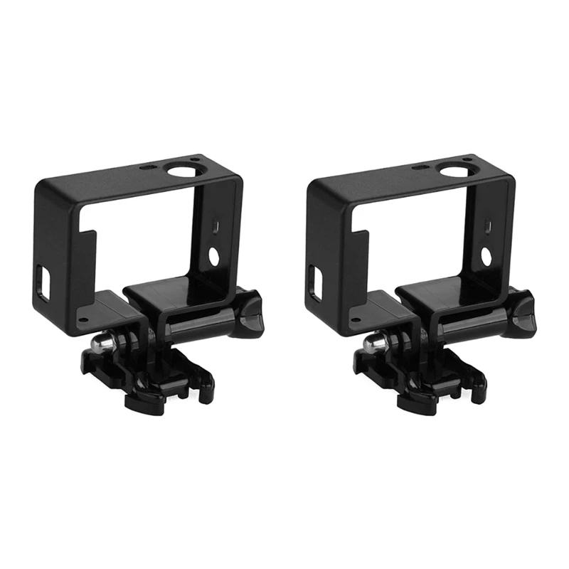 

2X рамка + Базовая рамка крепление Рамка держатель для Gopro Hero 3 черный