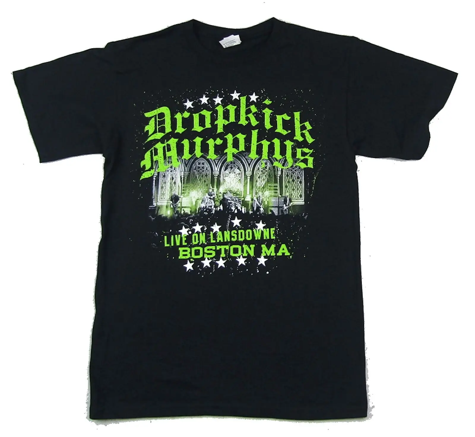 

Dropkick Murphys Live Lansdowne Boston MA Black T Shirt New Band Merch