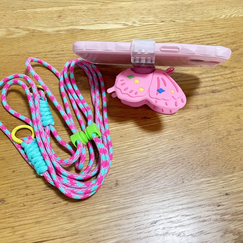 Модный универсальный ремешок в виде разноцветной бабочки