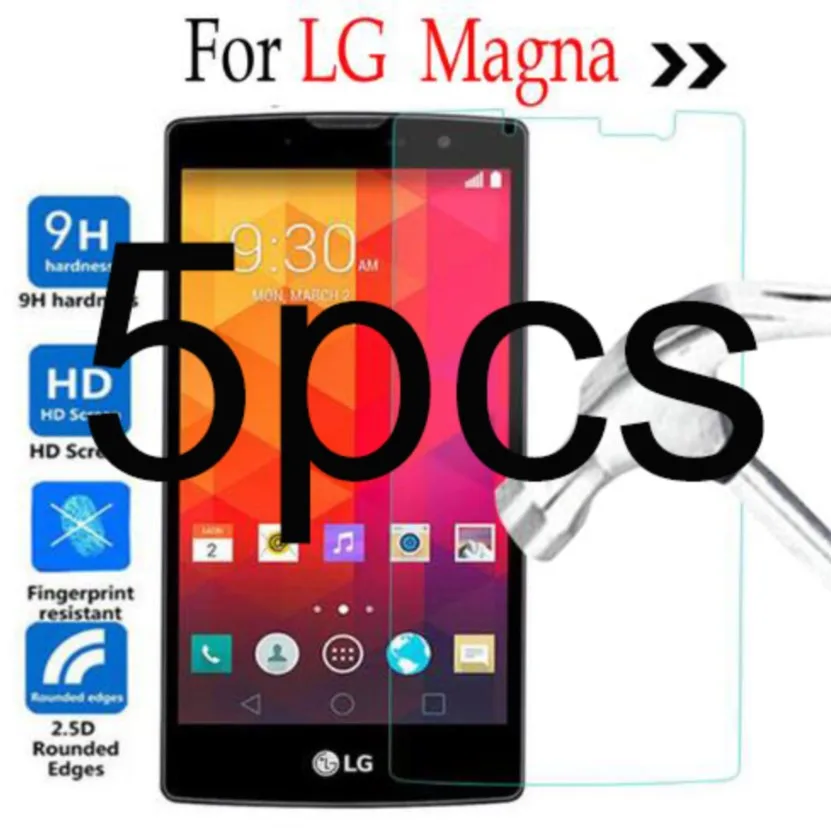 5 шт. переднее закаленное стекло для LG G4C G4mini G 4C Magna Защитная пленка экрана H502 H525N