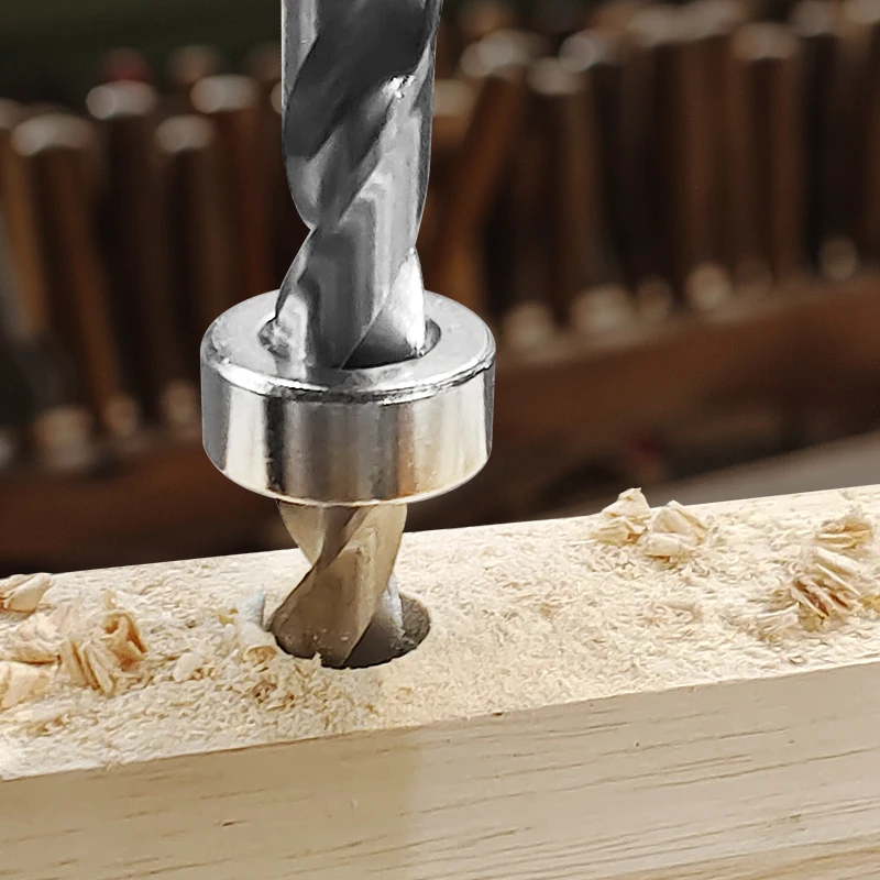 Набор ограничителей для сверления стопорные кольца из стали A3 дрели Глубина