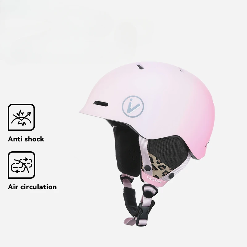 Шлем защитный для катания на лыжах и сноуборде унисекс