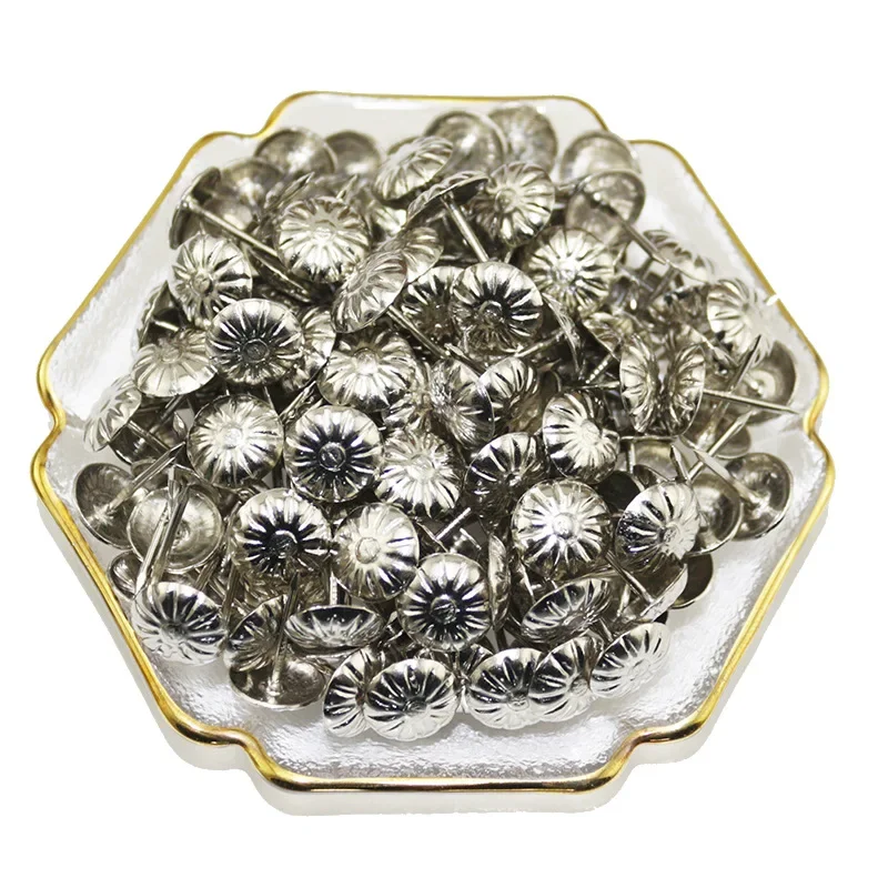 100 шт. заклепки античные декоративные круглые наконечники для крепления мебели