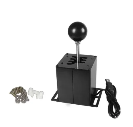 

USB H рычаг переключения передач для Logitech G27 G29 G25 G920 thrdmaster T300RS/GT, ручка переключения передач для ETS2 Sim, рычаг переключения передач для ПК, гоночных игр