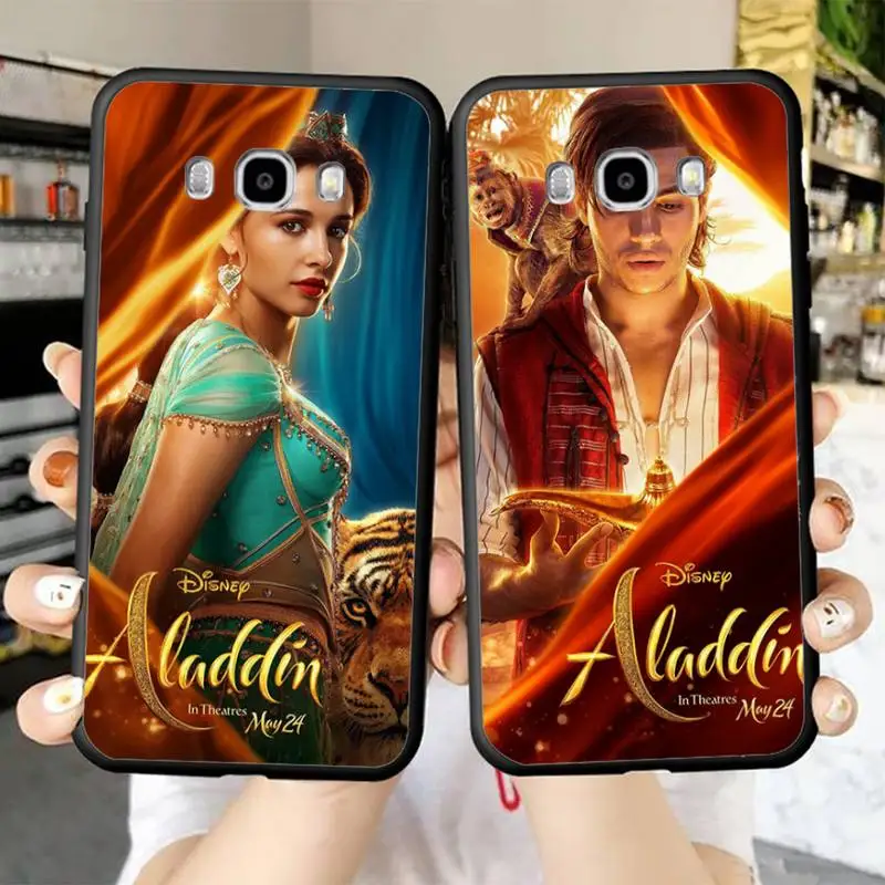 

Disney Movie Painting Aladdin Phone Case for Samsung J 2 3 4 5 6 7 8 prime plus 2018 2017 2016 core