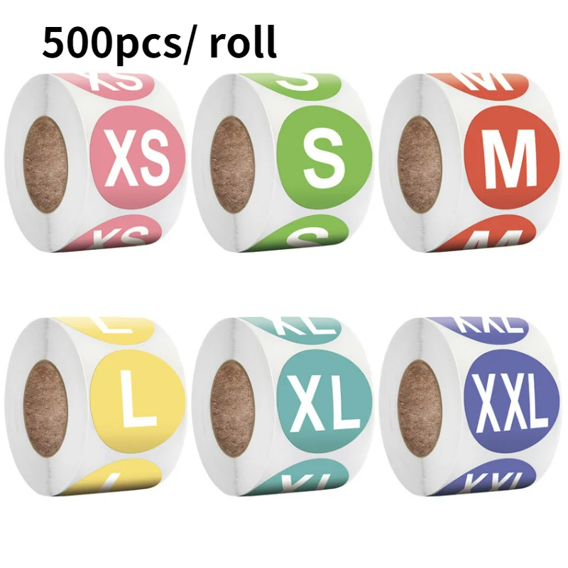 

500 шт./рулон, ярлыки для одежды