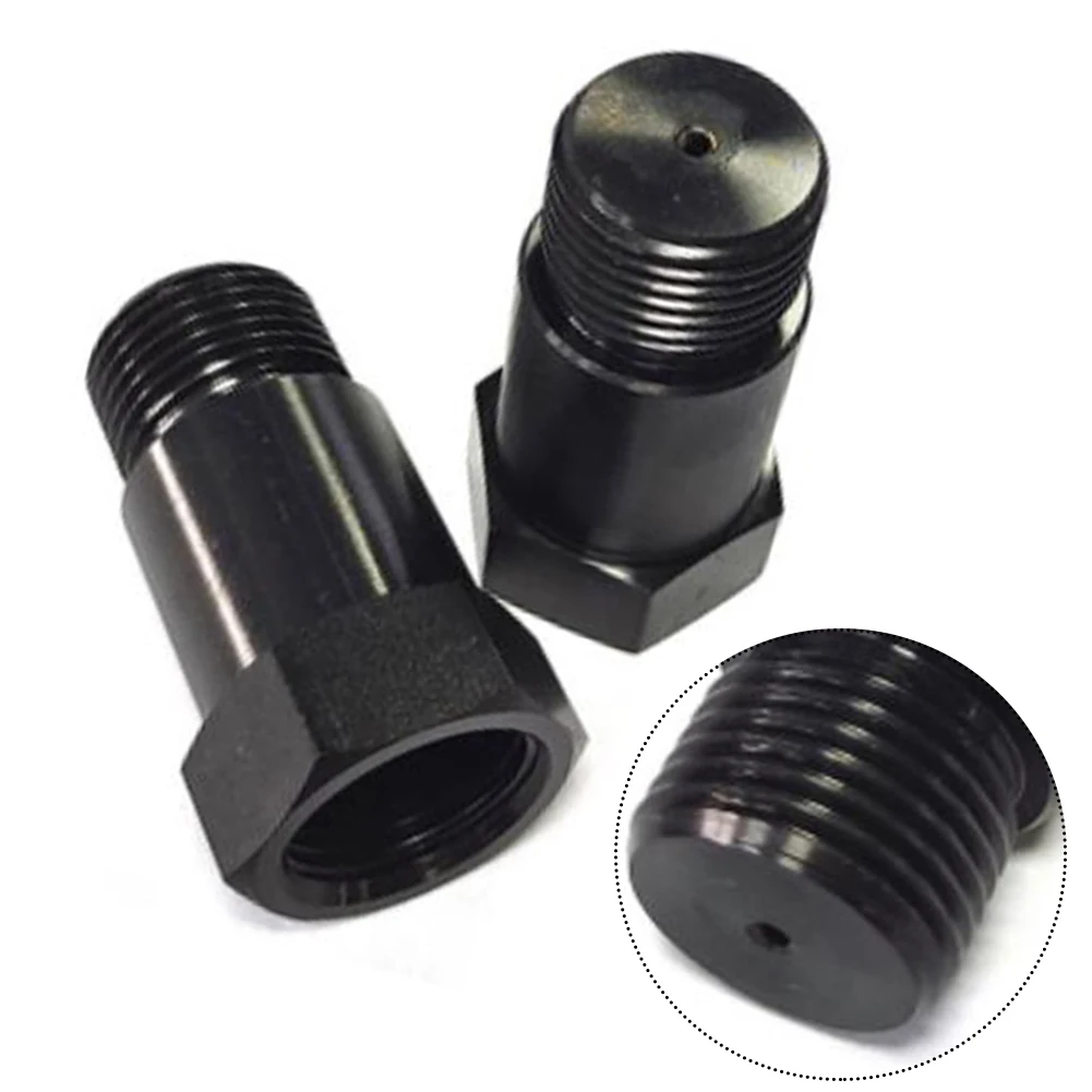

1x O2-Oxygen Sensor Connector Extension Filter Spacer Extender M18x1.5 Bung Adapter Iron Electroplated Black Zinc