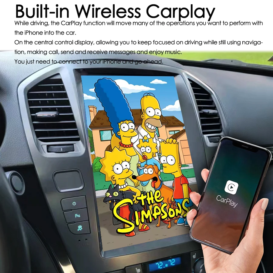 Android 14 для Opel Insignia 2011 2013 Buick Regal Tesla экран автомобильный радиоприемник головное