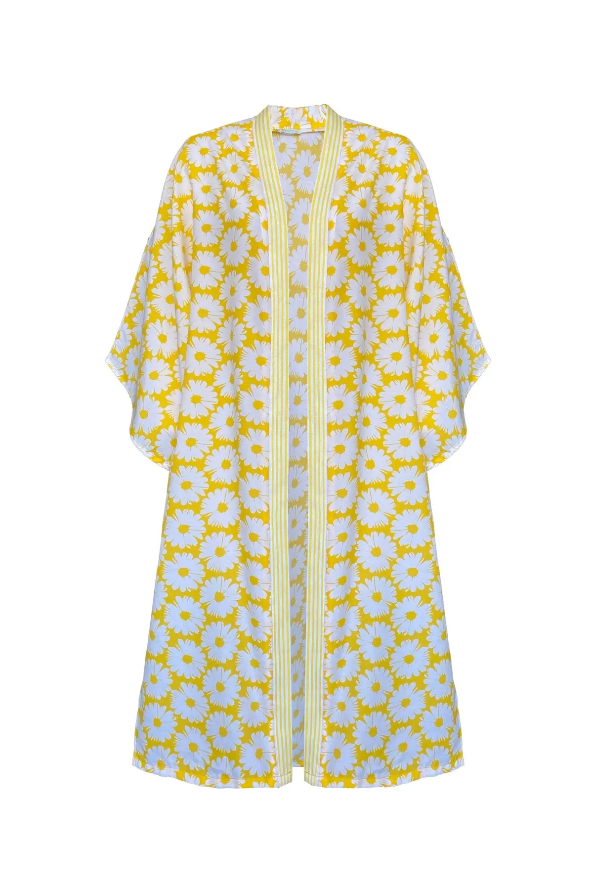 

Women's Kimono Floral Marin Terrycotton Kimono Caftan Fashion Bathrobe For Ladies Fashion Robe Gown For Women