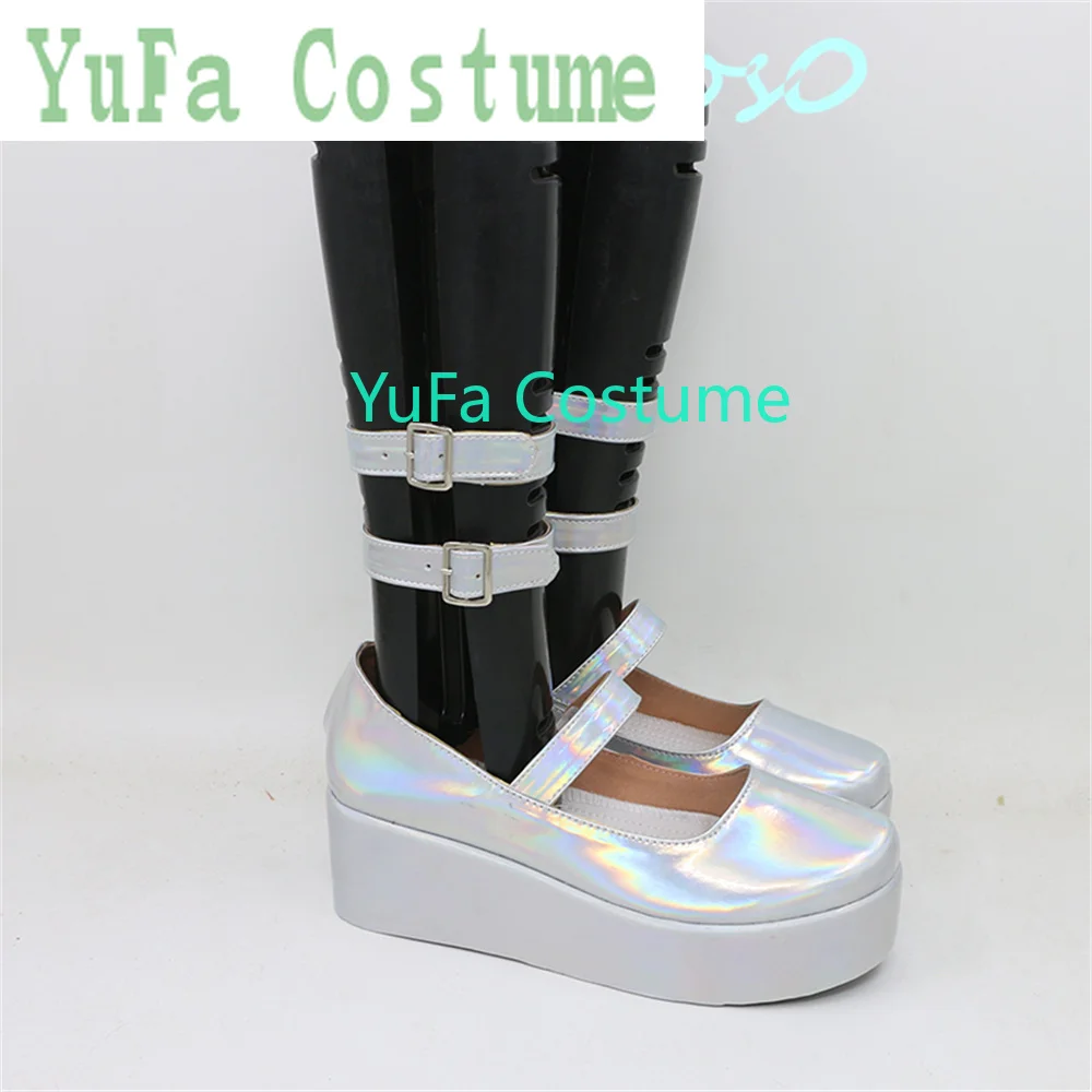 NEEDY GIRL OVERDOSE KAngel Hardcore Ver Обувь для косплея Сапоги Игра Аниме Карнавал Вечеринка