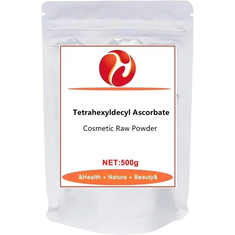 50-1000g Tetrahexyldecyl Ascorbate Powder VC-IP Reduce Wrinkles Cosmetic Raw Skin Whitening and Smooth Delay Aging