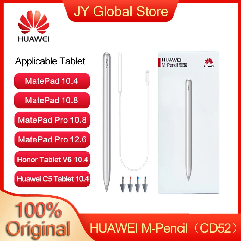 

Стилус-карандаш Huawei M с магнитной присоской и беспроводной зарядкой CD52 для Huawei MatePad Pro Matepad 10,4 Honor Table V6 ouch Pen