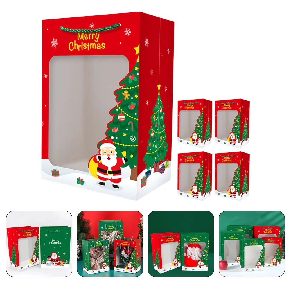 

Giftchristmas Storage Holiday Treat Favor Purple Handheld Party Paperflower Presents Goodie Shopping Wrapping Wrap Packing