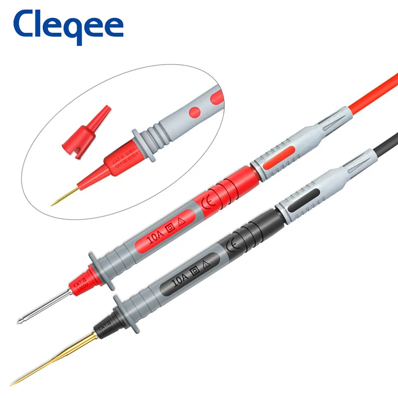 Тестовые щупы Cleqee P1033B 4 мм для прокалывания проводов | Инструменты