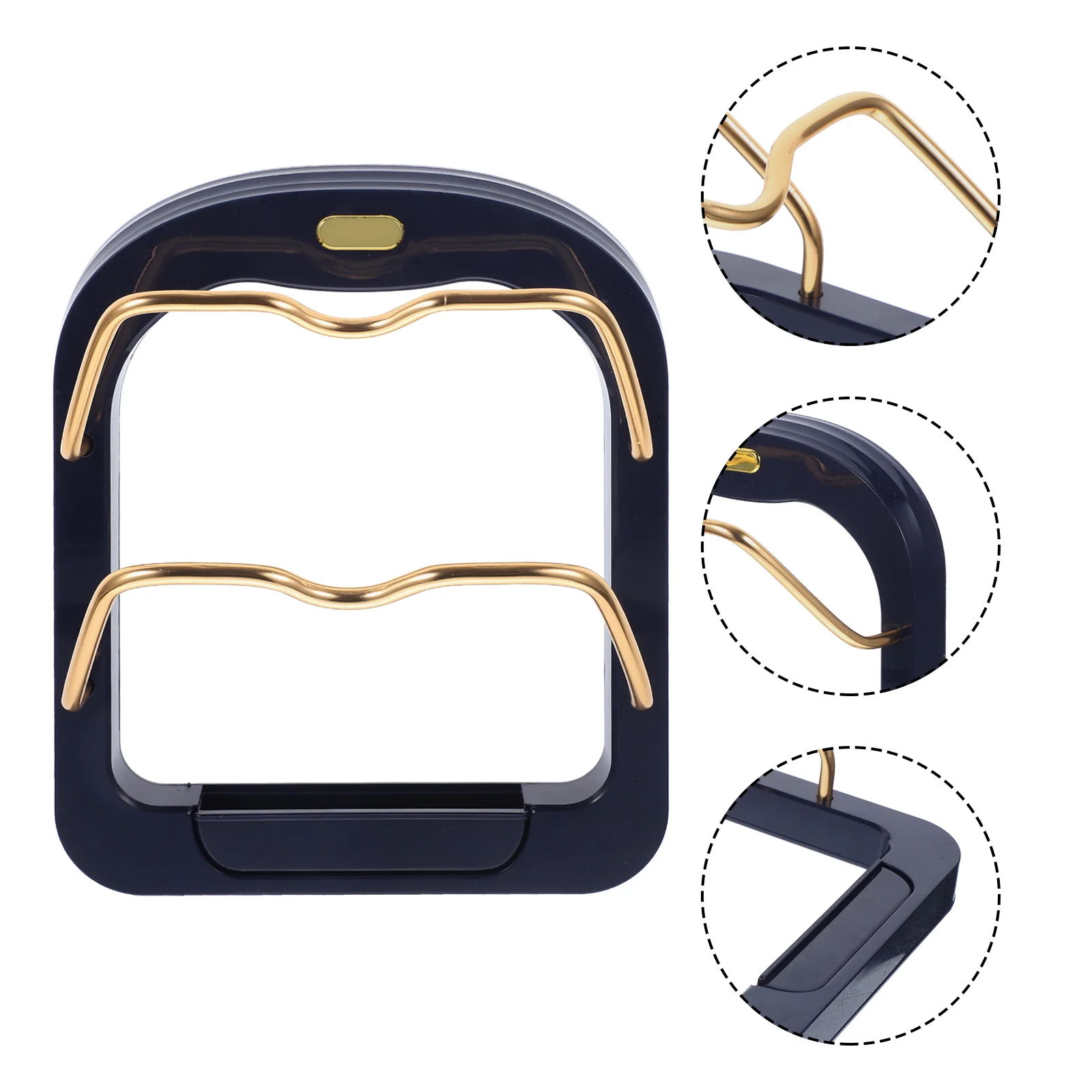 

Pot Lid Rack Holder Cover Pan Organizer Wear Punch Home Household Free Reusable Delicate Resistant Cookware Decorative Kitchen