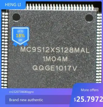 Новинка 100%, бесплатная доставка, MC9S12XS128MAL XS128 1M04M QFP112 MC9S12XS128CAL